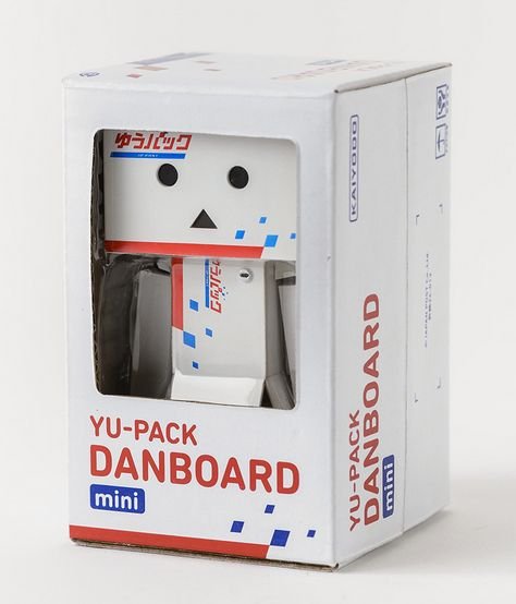 YU-PACK DANBOARD MINI figure by Enoki Tomohide, produced by Kaiyodo. Packaging.