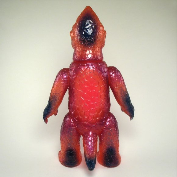 Zagoran - Clear Red, Purple figure by Naoya Ikeda. Back view.
