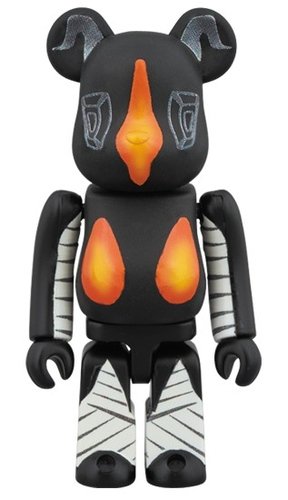 Zetton BE@RBRICK 100% figure, produced by Medicom Toy. Front view.