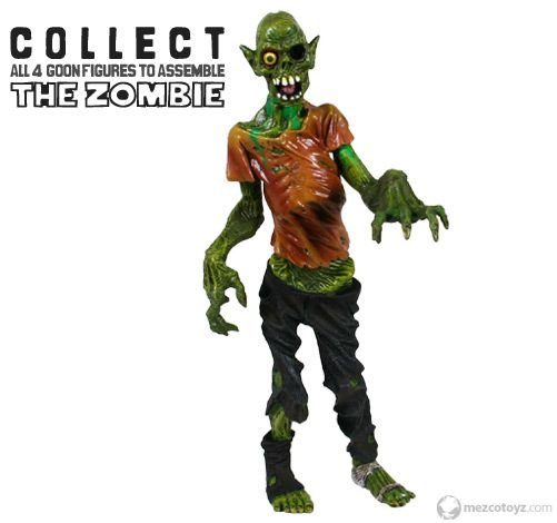Zombie Priest figure by Eric Powell, produced by Mezco Toyz. Front view.